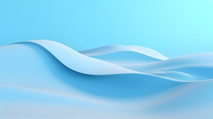 Obraz premium Digital technology blue abstract landscape scene poster background