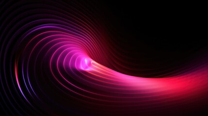 Obraz premium Abstract technology background with waving particle design
