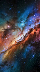 Supernova in Space, A nebular Galaxy