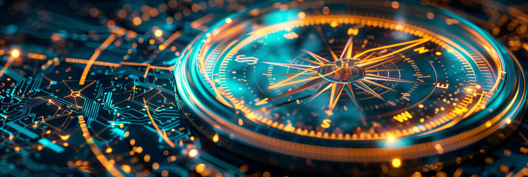 Strategic Business Compass: Navigating Vision, Mission, and Market Decisions for Digital Success.