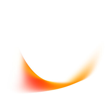 orange modern gradation shape