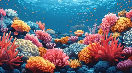 Global warming, Ocean Warming, Reports of rising ocean temperatures leading to coral bleaching, fish migration, and disruption of marine ecosystems, with implications for fisheries, coastal