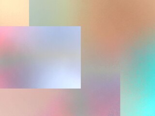 abstract colourful earthy trendy colour palette blue turquoise purple beige gradient geometric square background texture creativity business concept