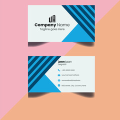 Fototapeta premium Professional and Minimalist Business Card Design