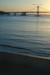 Sunrise over the sea