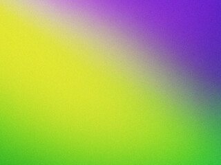 purple yellow-green, gritty retro abstract background template, color gradient spray texture dazzling light brilliance, scratchy sound grimy void
