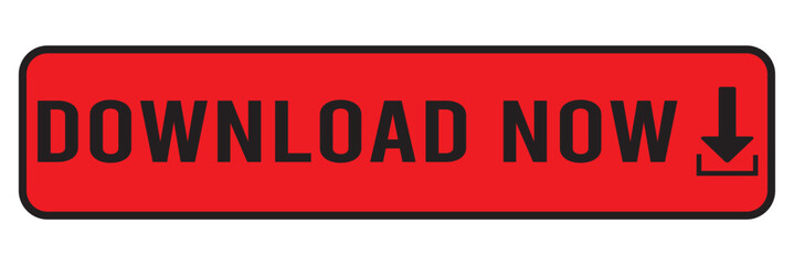 download button isolated on a white background