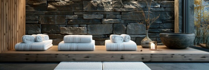 contemporary spa setup - Powered by Adobe
