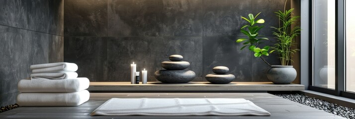 contemporary spa setup - Powered by Adobe
