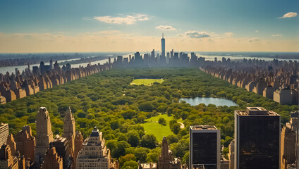 Central Park in New York magnificent