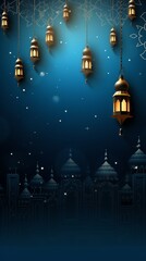 Festive eid al-adha pattern design for islamic celebrations