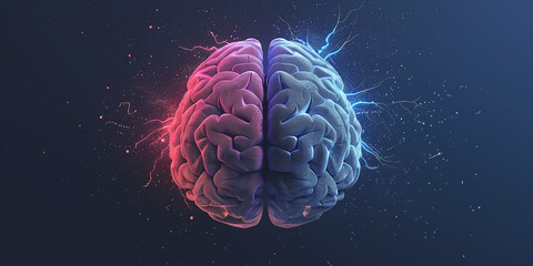 miniature illustrating the contrast between a fixed mindset and a growth mindset through the metaphor of the brain