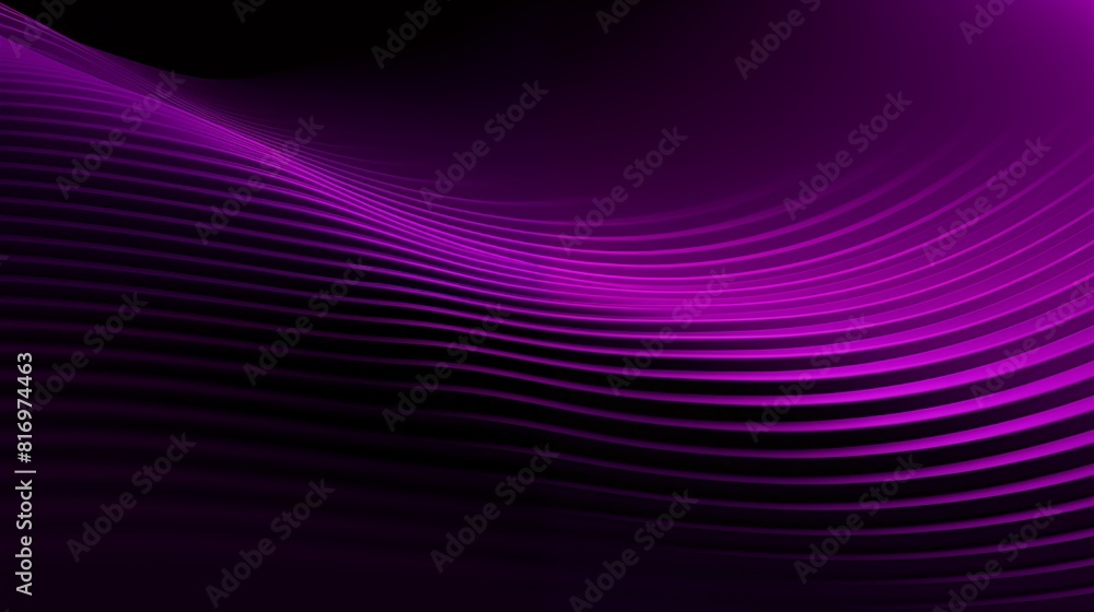 Poster gradient minimal pattern, violet and black color,