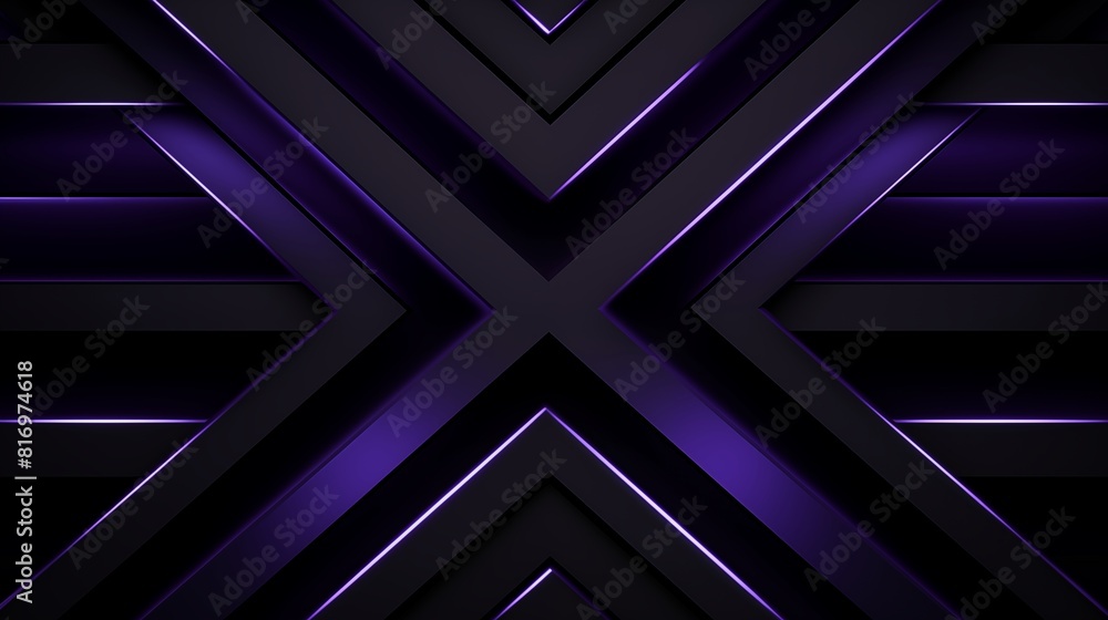 Poster gradient minimal pattern, violet and black color,
