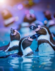 青空とペンギン