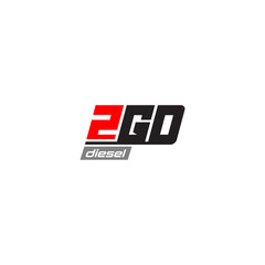 2gd diesel community logo vector templates