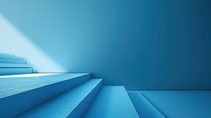 simple blue abstract background with clean lines and a timeless aesthetic. 