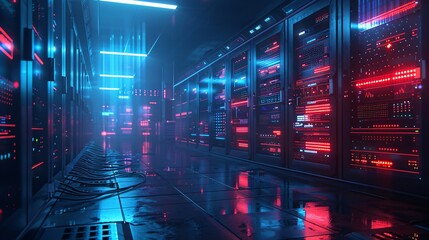 Data Centers: Pioneering Efficient Storage and Network Solutions.