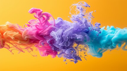 gradient trendy fluid liquid ink painting colorful background wallpaper, colorful teal watercolor paint splash, blotch background of paint, turquoise underwater ocean