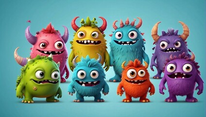 monsters with a smile