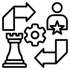 Transformation Icon Element For Design