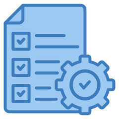 Fototapeta premium Project Management Icon Element For Design