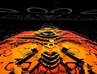 Creative 3d exploding design inspired by summer and many pairs of sunglasses white on a  black background