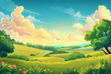 Vibrant environments for graphic design inspiration