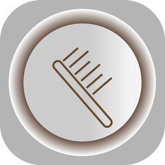 Comb  Gradient Background Icon