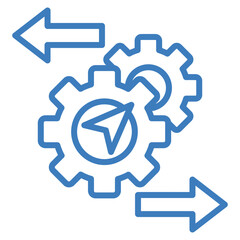 Transition Icon Element For Design