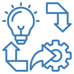 Implementation Icon Element For Design