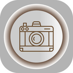 Camera  Gradient Background Icon