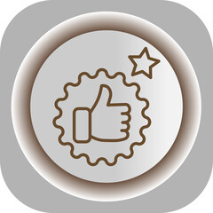 Best Choice  Gradient Background Icon