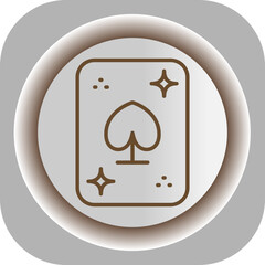 Magic Card  Gradient Background Icon