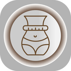 Weight Loss  Gradient Background Icon