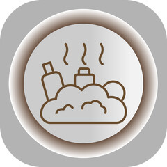 Landfill  Gradient Background Icon