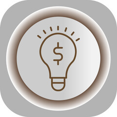 Business Idea  Gradient Background Icon