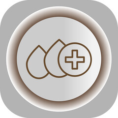 Blood Donation  Gradient Background Icon
