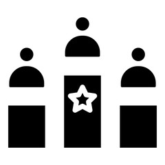 Competition Vector Line Icon Design