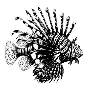 ミノカサゴ」の写真素材 | 46,554件の無料イラスト画像 | Adobe Stock