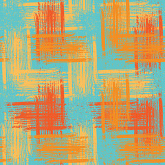 Seamless, soft colors check fabric texture, tartan.