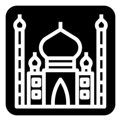 TAJ MAHAL,taj mahal,landmark,architecture and city,building.svg