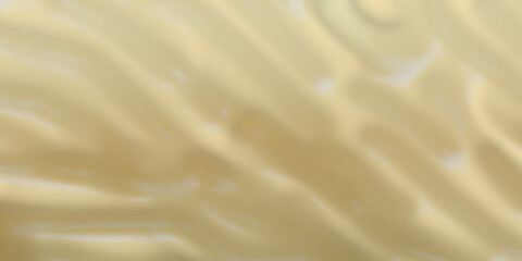 Obraz premium Glowing 3d abstract background, light brown wave pattern.