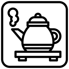 TEA POT,hot drink,coffee pot,kettle,pot tea,food.svg