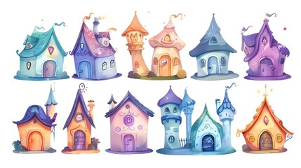 Enchanting Fairy Tale Inspired Architectural of Whimsical Castles and Cottages