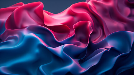 Obraz premium A colorful background with many small, colorful spheres. The spheres are scattered throughout the image, with some closer to the foreground and others further back. Scene is vibrant and playful