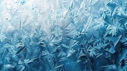 Obraz premium winter with an Ice Texture