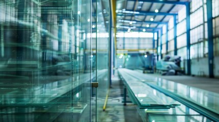 Glass Factory produces a variety of transparent glass thicknesses.