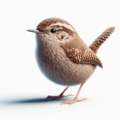 bird on white background