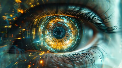 Bionic eye witnessing historical events
